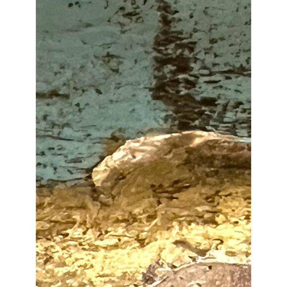 Vtg Florentine Gold Giltwood Tray – Blue & Gold Italian Hollywood Regency Tray - Picture 8 of 10